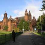 We begonnen de ochtend met een cultureel tripje: dit is Kelvingrove art Gallery in Glasgow