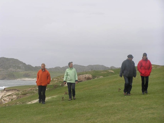 's Middags hebben we gewandeld naar St Columba's Bay, het gedeelte van het eiland waar Columba in de zesde eeuw Schotland binnenkwam