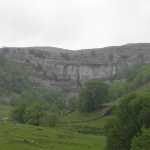 Malham Cove, n van de natuurwonderen bij Malham