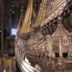 Een eindje verder lag in een museum een zestiende eeuws handelsschip (geen replica!)