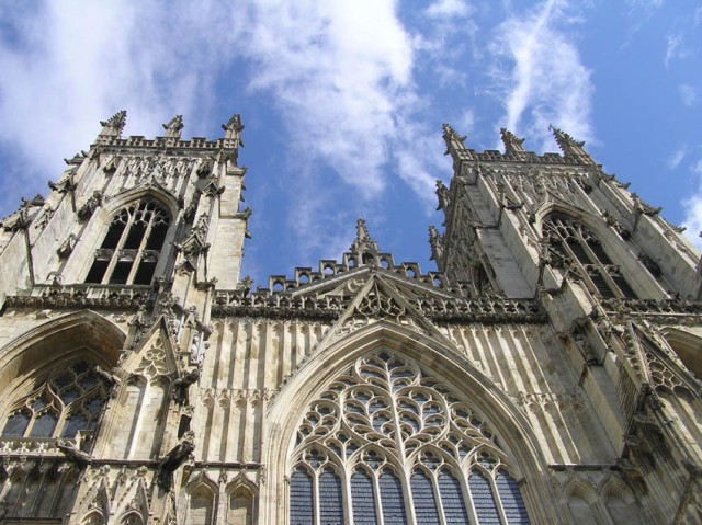 York minster, de grootste gotische kathedraal van noord-europa